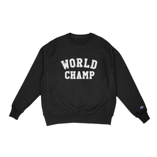 World Champ (Black Crewneck)