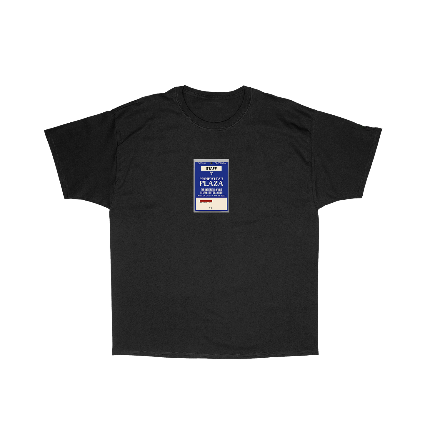 Official Credential (Black T-Shirt)